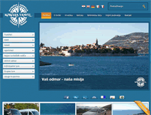 Tablet Screenshot of korcula-travel.com